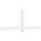 Ekena Millwork Eugene Architectural Grade PVC Gable Bracket, 96"W x 32"H x 2"D x 4"F, 8/12 Pitch GBP096X32X0204EUG00 - alternate 1